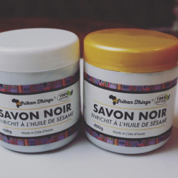 Savon Noir À L’Huile De Sésame, Made In Côte D’Ivoire