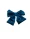 barrette-noeud-satin-bleu-canard-bokarma-creations
